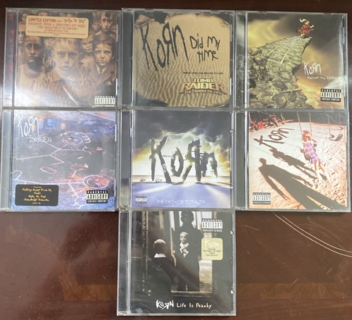 Korn lot 7rock music cds - of,