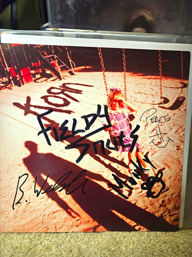 Korn signed album flat - korn,